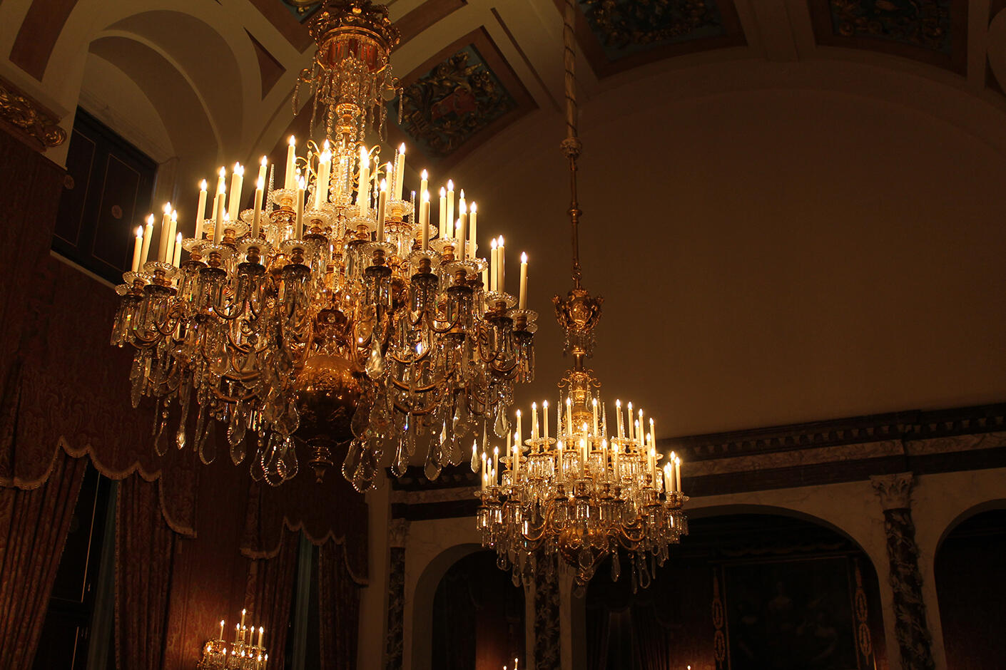 Mozeszaal kroonluchter